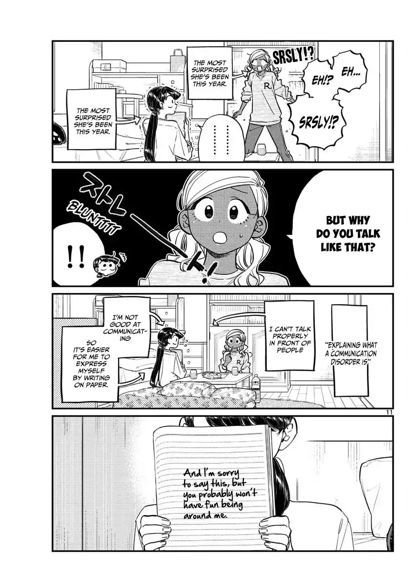 Komi-san wa Komyushou Desu Chapter 142 11